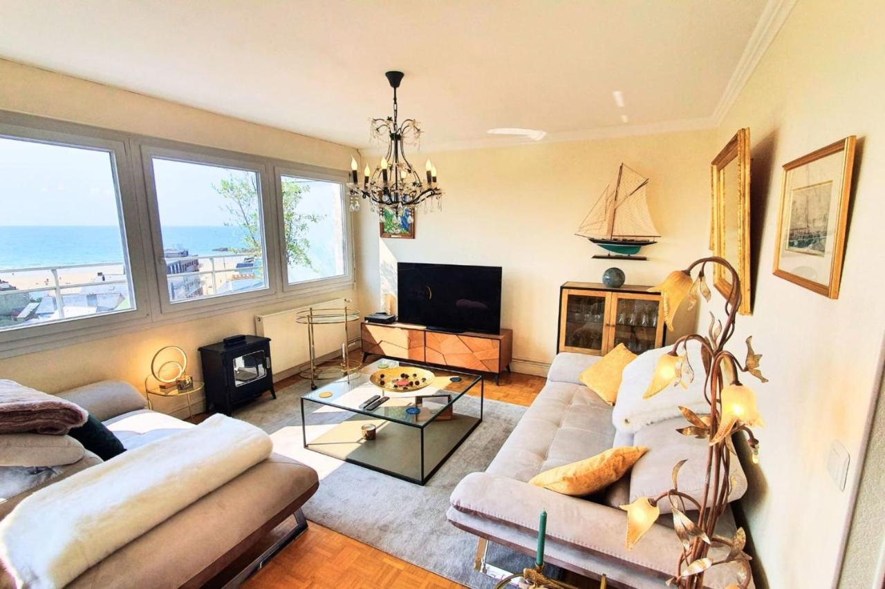 Bright Apt With Balcony Panoramic View 생말로 외부 사진